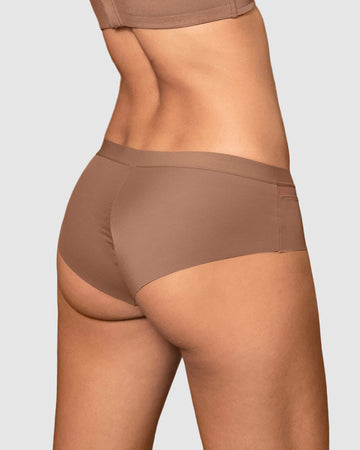 Panty cachetero con franja transparente decorativa#color_640-cafe-medio