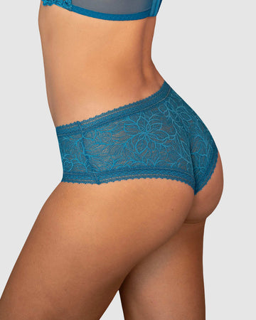 Panty cachetero en encaje floral#color_594-azul-oscuro