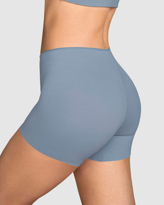 Panty tipo bóxer efecto invisible en piernas#color_517-azul-gris