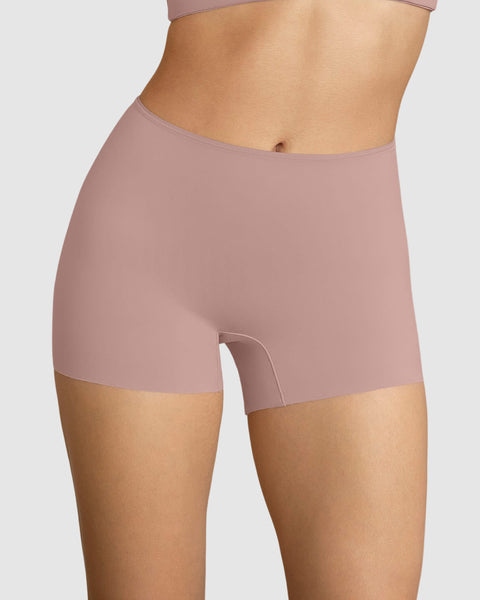 Panty tipo bóxer efecto invisible en piernas#color_a20-palo-de-rosa