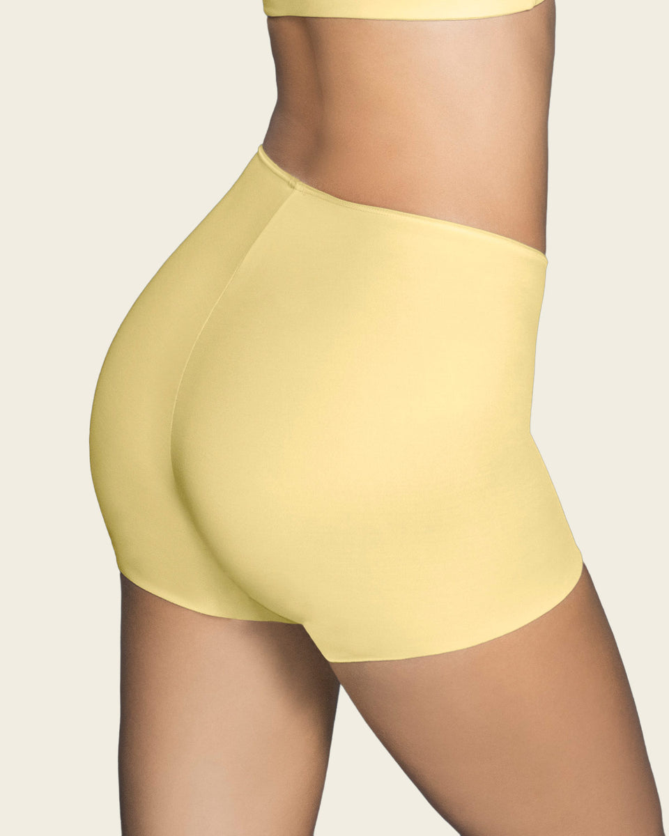 Panty tipo bóxer efecto invisible en piernas