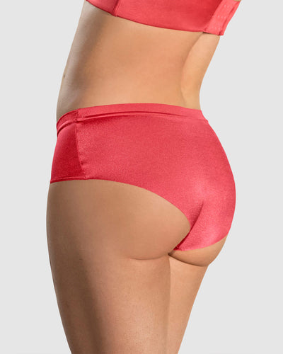 Panty hipster en tela con brillo#color_244-coral