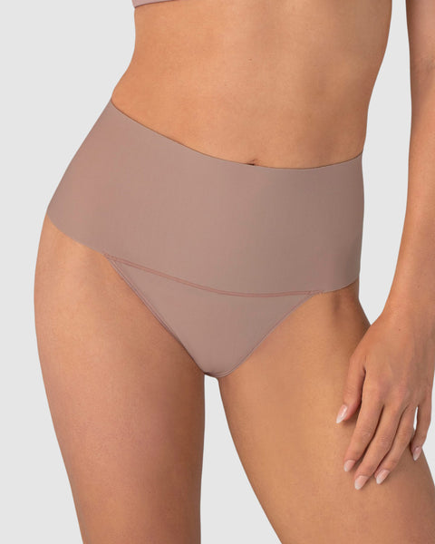 Panty faja brasilera con fajón ancho de control fuerte tiro alto#color_281-rosa-palido