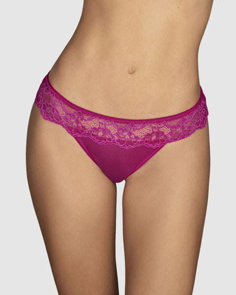 Panty cachetero en encaje y tul increíblemente sexy#color_946-fucsia