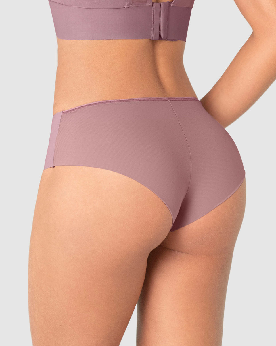 Panty cachetero con doble capa de tul en glúteos