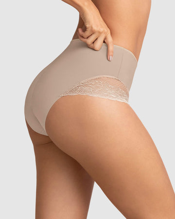 Panty hípster de control de abdomen#color_802-café-claro