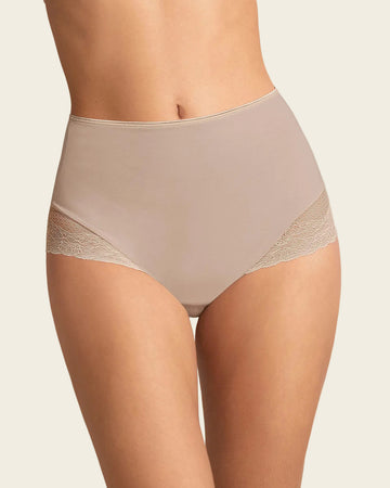Panty hípster de control de abdomen#color_802-cafe-claro
