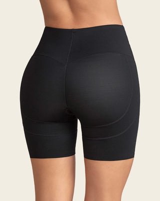 Short de control fuerte, efecto levanta glúteos#color_700-negro