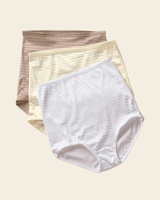 Paquete x 3 panties clásicos con máximo cubrimiento#color_s06-blanco-cafe-claro-marfil