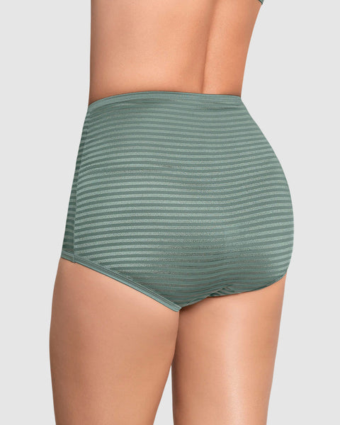 Paquete x 3 Panties Clásicos con Máximo Cubrimiento#color_s24-lila-empolvado-verde-azul-empolvado