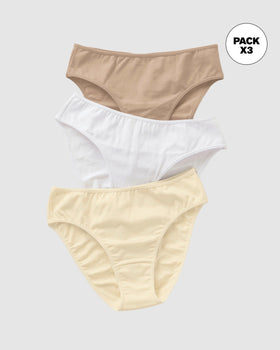 Paquete x 3 panties tipo bikini con buen cubrimiento#color_s08-blanco-cafe-claro-marfil