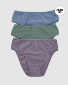 Paquete x 3 panties tipo bikini con buen cubrimiento#color_s31-lila-empolvado-verde-azul-empolvado