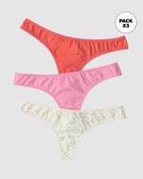 Paquete x 3 tangas brasileras descaderadas en algodón#color_s37-coral-rosado-claro-estampado