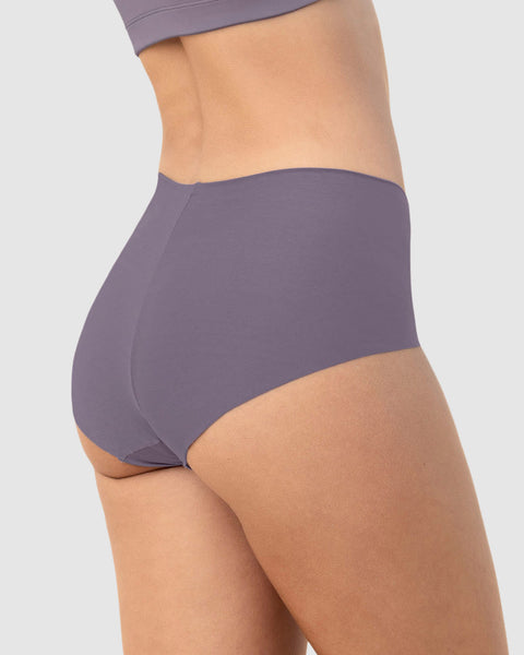 Paquete x 3 panties clásicos de apariencia invisible#color_s25-azul-morado-lila