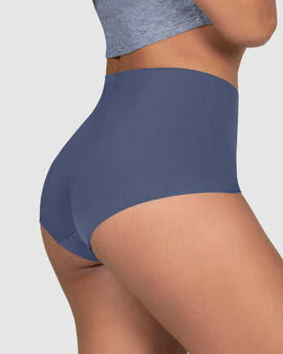 Paquete x 3 panties clásicos de apariencia invisible#color_s31-azul-grisaceo-azul-oscuro-azul-claro