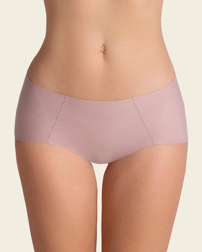 Paquete x 3 panties clásicos de apariencia invisible#color_s26-rosado-blanco-negro