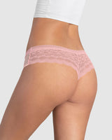 Paquete x 2 panties cacheteros en encaje y tul#color_s43-rosado-lila