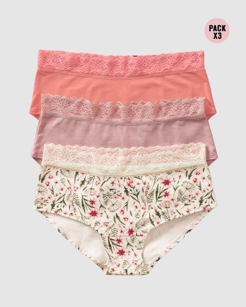 Paquete x3 panties estilo hipster total comodidad#color_s09-rosa-pastel-rosado-marfil-estampado