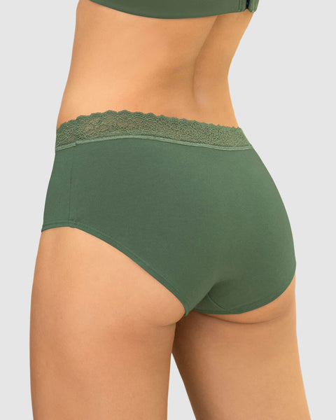 Paquete x3 panties estilo hípster total comodidad#color_s15-naranja-estampado-flores-verde