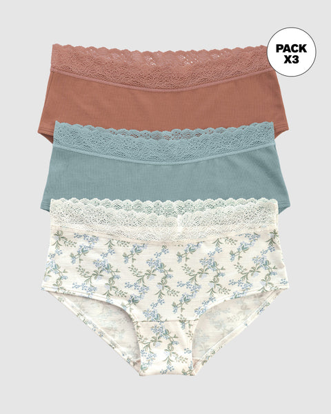 Paquete x3 panties estilo hípster total comodidad#color_s17-estampado-verde-azul-terracota