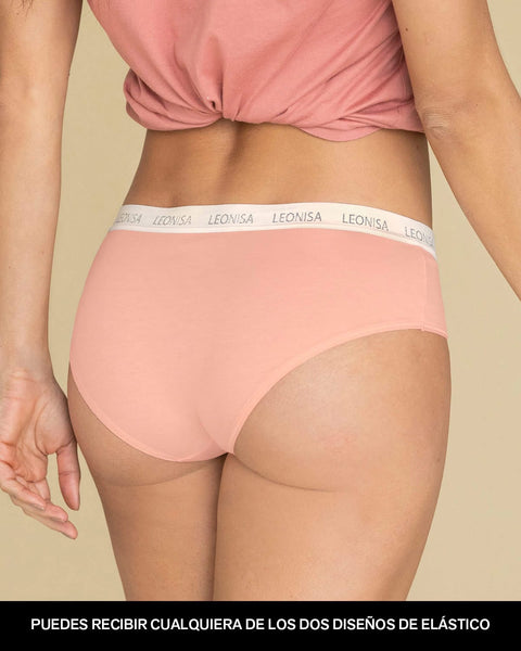 Paquete x 5 panties estilo hipster#color_s05-durazno-verde-amarillo-coral-lila