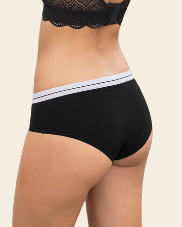 Paquete x 5 panties estilo hípster#color_s12-perla-negro-cafe-claro