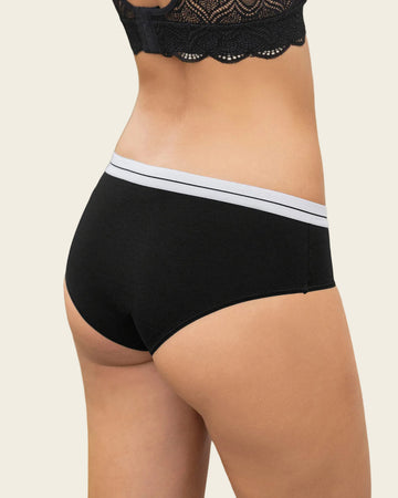 Paquete x 5 panties estilo hípster#color_s12-perla-negro-cafe-claro