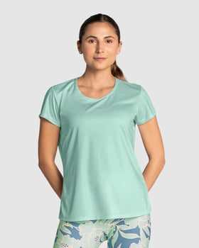 Camiseta deportiva de secado rápido y silueta semiajustada#color_475-verde-medio-claro