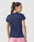 Camiseta deportiva de secado rápido y silueta semiajustada