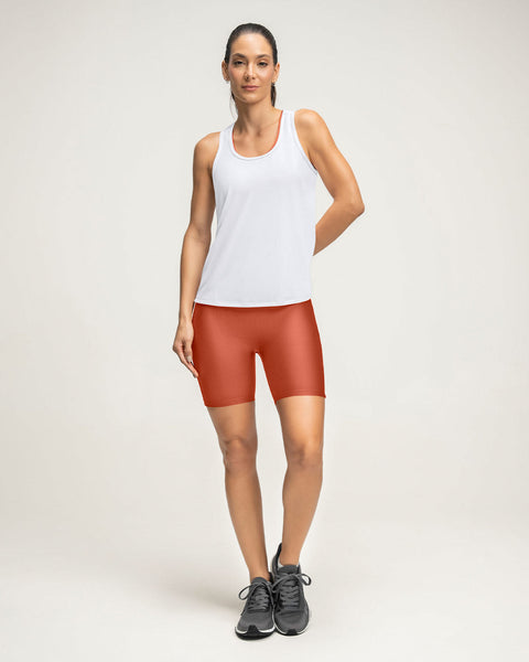 Camiseta deportiva de secado rápido y silueta semiajustada para mujer#color_000-blanco