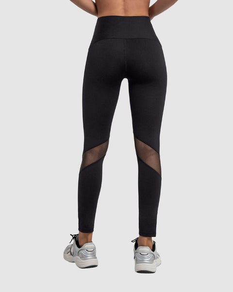 Legging de control con transparencias y material de secado rápido#color_700-negro