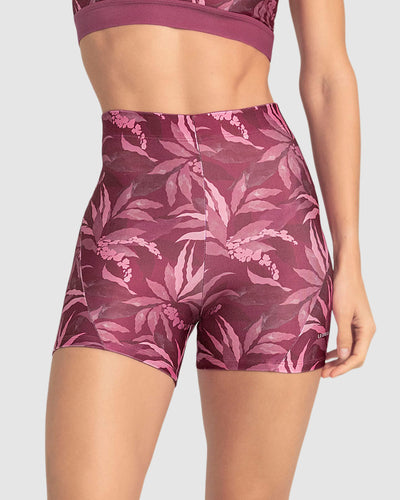 Short corto deportivo ajustado y ligero#color_394-estampado-flores