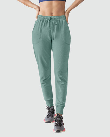 Jogger deportivo de silueta amplia con bolsillos#color_645-verde