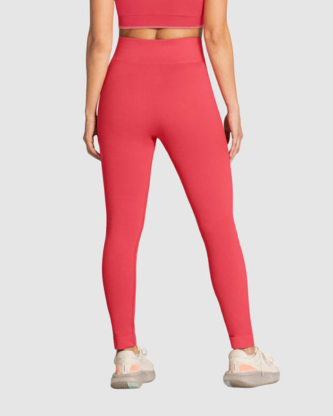 Legging básico sin costuras tecnología SkinFuse#color_354-rojo