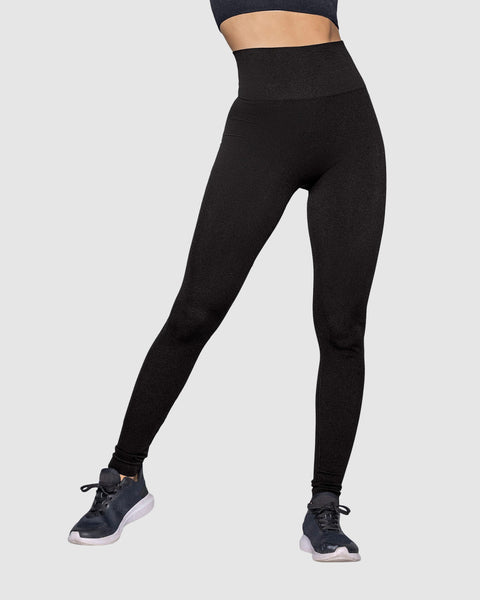 Legging básico sin costuras tecnología SkinFuse#color_700-negro