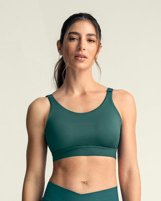 Brasier deportivo graduable en espalda#color_678-verde