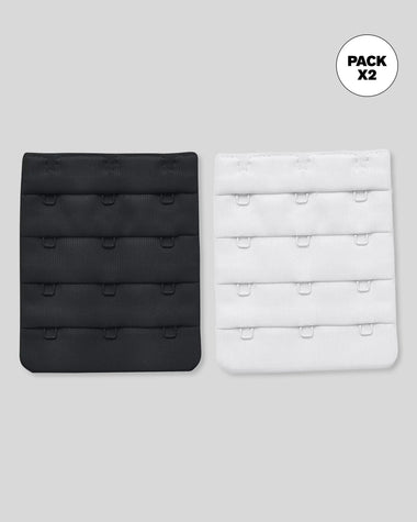 Paquete x 2 broches extensores triples#color_999-blanco-negro