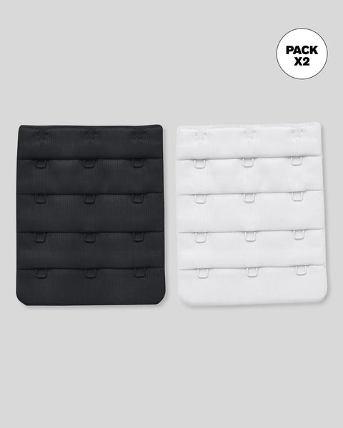 Paquete x 2 broches extensores triples#color_999-blanco-negro