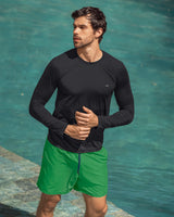 Camiseta deportiva masculina manga larga con protección UV#color_700-negro