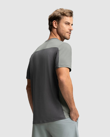 Camiseta deportiva masculina manga corta#color_784-gris-oscuro