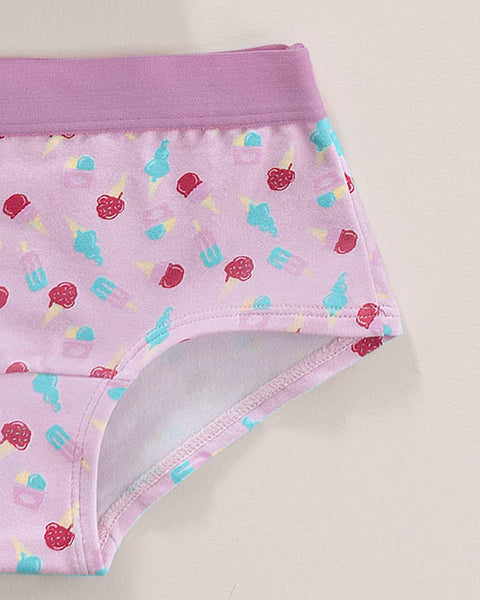 Paquete x 5 panties tipo hipster para niña#color_s30-rosado-claro