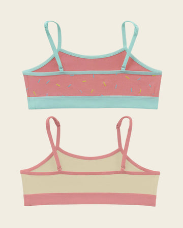 Paquete x 2 Top para niña#color_s08-verde-estampado-helados-rosado-claro