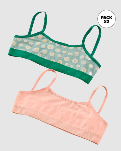 Top niña paquete x 2#color_s10-rosado-claro-verde-estampado