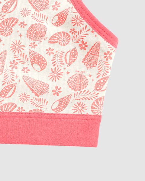Top con espalda deportiva elaborado en algodón para niña#color_c04-marfil-estampado-coral