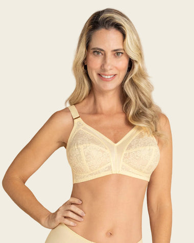 Brasier con copas completas en encaje de buen cubrimiento#color_111-vainilla