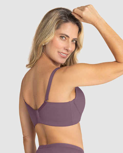 Brasier de realce suave y buen cubrimiento en espalda#color_043-lila