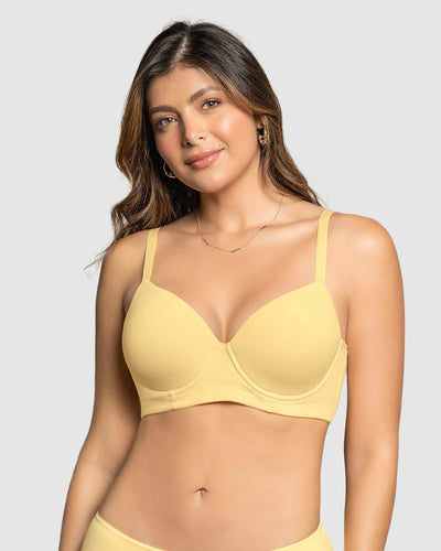 Brasier de realce suave y buen cubrimiento en espalda#color_b58-amarillo