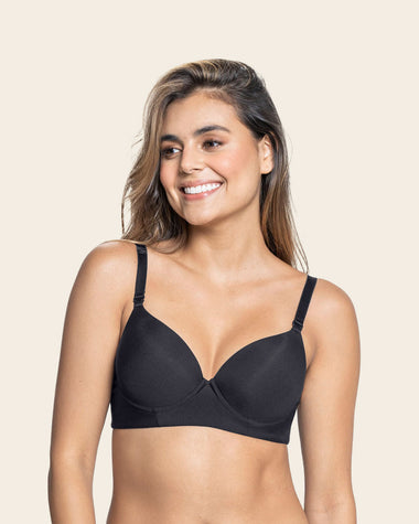 Brasier de realce alto copa lisa#color_700-negro
