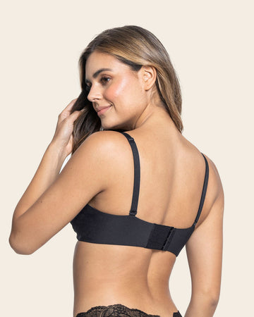 Brasier de realce alto copa lisa#color_700-negro