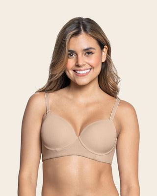 Brasier de realce alto copa lisa#color_802-cafe-claro